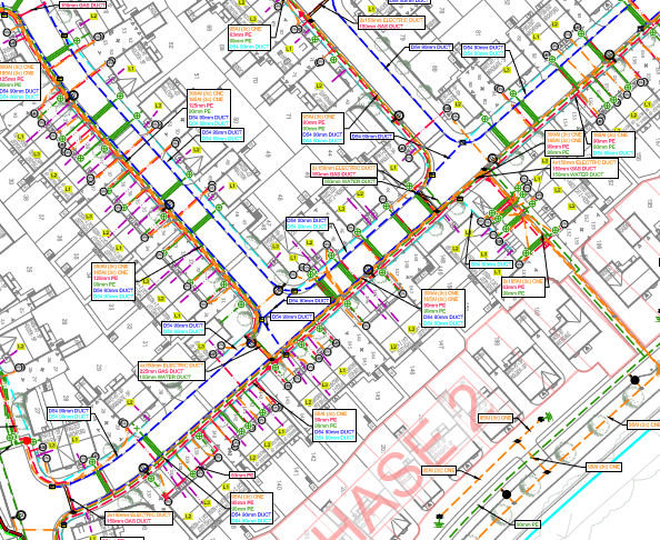 Combined Services Drawing plan crop